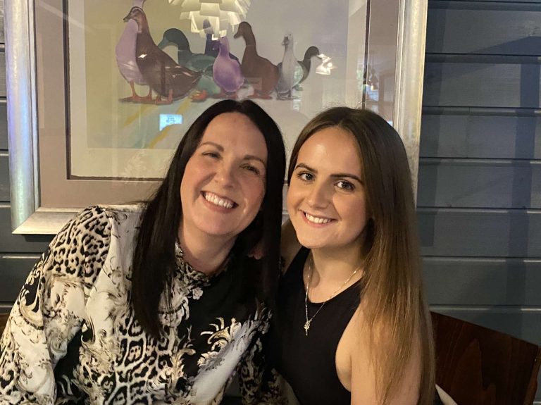 L - R Sue and Lauren Appleyard
